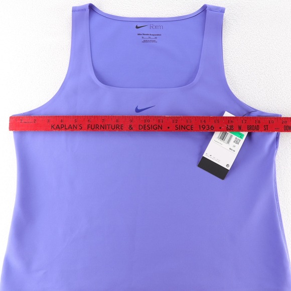 Nike Dri Fit Form Stealth Evaporation Training Tank Top XL Lavender Purple - Picture 6 of 9